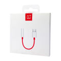 Original Oneplus Earphone Jack Adapter Type-C To 3.5mm Headphone Converter Cable For OnePlus 6T 7 7Pro 7T 7T Pro 8 8Pro Headphone Jack Adapter Audio Aux Cable Phone Accessories Oneplus 10 Pro 9 10R 9R 9RT 9Pro One Plus Nord 2 5G. 