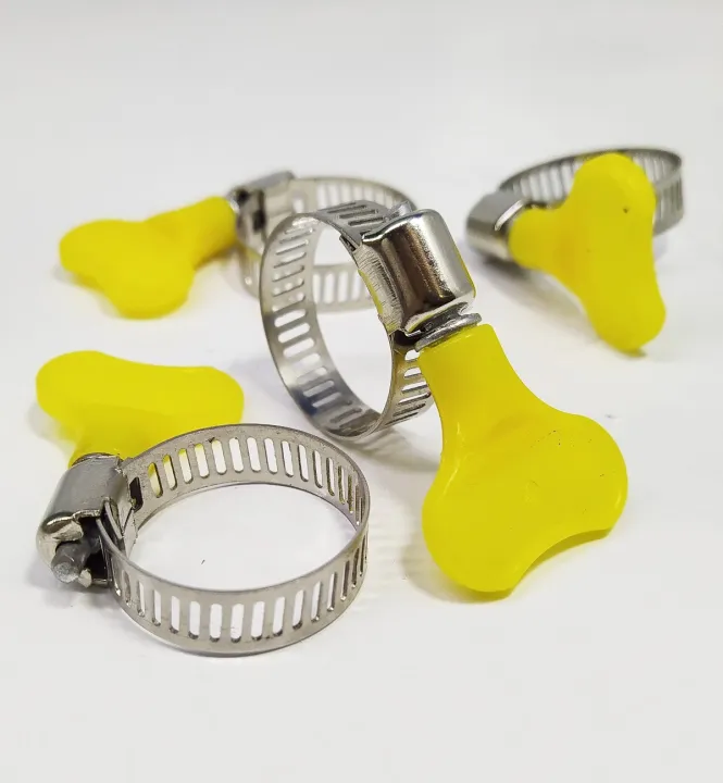 DreamsMart%20Pack%20of%205pcs%201%20inch%20(25mm)%20clip,%20water%20pipe%20adjustable%20clamp%20hoop%20SS%20stainless%20steel%20fastening%20clip%20bracket%20tie%20worm%20drive%20plastic%20horn%20-%20Image%203