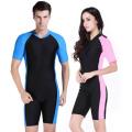 Women Half Swimming Suit Half Sleeves. 