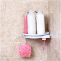 Instahang Swivel Corner Swivel Shelf, Storage Organizer , No Mount Wall Shelf (11 x 2.4 x 10.6 in). 
