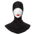 HEADWEAR - MUSLIM UNDER SCARF CAP HIJAB ISLAMIC NECK COVER HEAD WEAR CAP Black -Be Hijabi. 