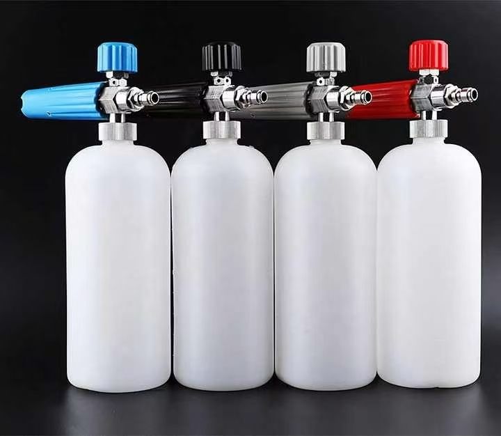 Foam Lance-Brass Foam Lance For High Pressure Car Washer-Adjustable Foam Maker With Quick Connector