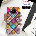 Xiaomi Poco X3 Cover Case - Art Floral - 2Gud Soft Case Cover. 