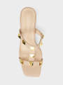 Unze London Women "BEYYINA" Stylish Decorated Sandals For Women - Sandals For Women. 