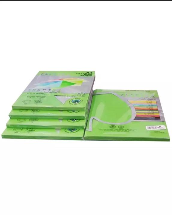 Spectra%20IT321%2080Gram%20Cyber%20HP%20Green%20Colour%20Paper%20A4%20Size%20Cyber%20HP%20Pack%20Of%20100%20Sheets%20-%20Image%202