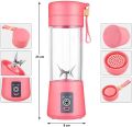 USB Chargeable Juicer Blender 6 Blades 380ml - Portable Juicer Cup & Smoothie Maker. 