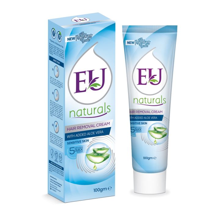 Eu Hair Removal Cream 100ml Tube for Sensitive Skin
