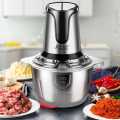 Stainless Steel 2 Speeds Big Capacity Electric Meat Grinder Food Processor Compact Body Design Beautiful Durable. 