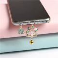 yaCharge Port Plug Cute Dust Plug Charm Cat 3.5mm Headphone Anti Dust Plug Kawaii Phone Earphone Jack Dust Cap Anime For iPhone. 