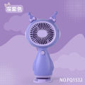 Handheld Small Fan Portable Mobile Phone Holder Mini Fan USB Charging Student Desktop LOGO Fan. 