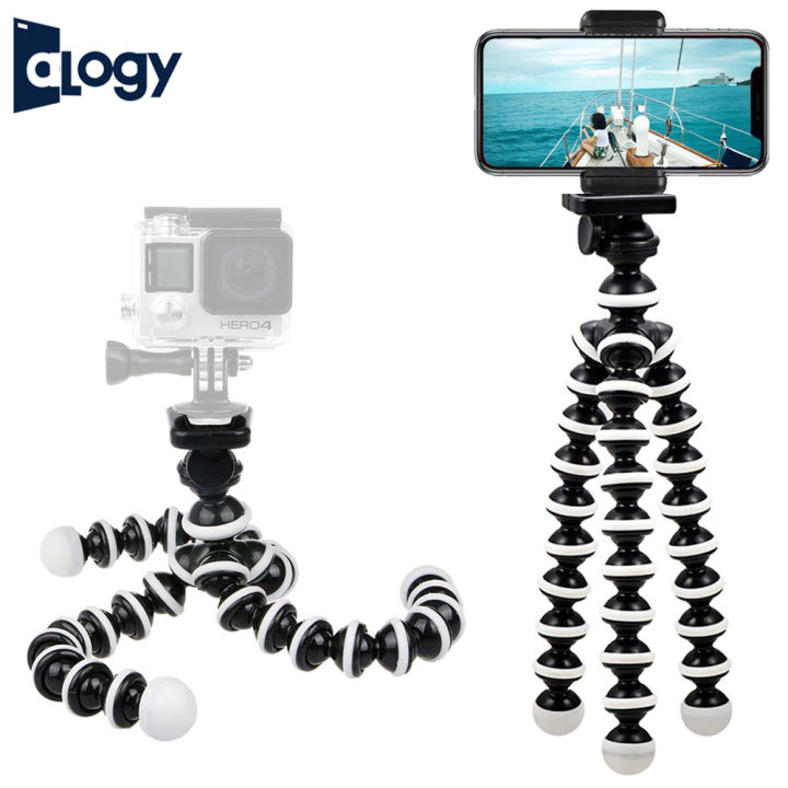 ALOGY Adjustable 2 in 1 Handheld Grip Mini Tripod Stand for DSLR Digital Camera Camcorder