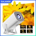 Salange S40 Smart Projector Android11 Support 1080P WiFi6 BT5.4 Allwinner Auto Keystone Pocket Beamer. 