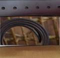 COWATHER Men Dress Casual Belts with Genuine Leather Classic Belt for Men 3.8CM Wide Belts. 