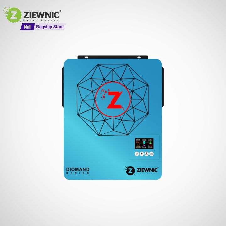 ZIEWNIC DIAMOND Solar Hybrid Inverter 6.5 (KW) 5G PV8500 ON/OFF/MKS/KS 100% Pure Sine Wave Solar Inverter