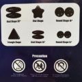 Kids 10 In 1 Black Magnet Play Set School Use Science Experiment /Magnet Game. 