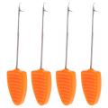 XINQIUS 4pcs 9.5cm Carp fishing lead core rigs making tools splicing needles bfluidie drill carp tools accessories for carp fishing. 