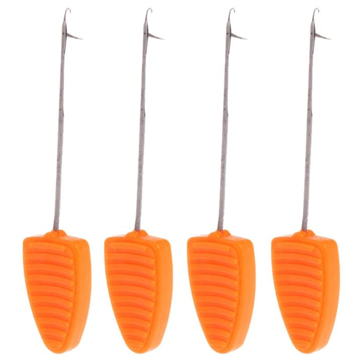 XINQIUS 4pcs 9.5cm Carp fishing lead core rigs making tools splicing needles bfluidie drill carp tools accessories for carp fishing