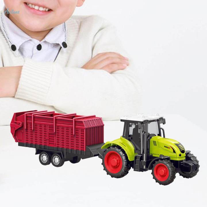 Farmer Tractor Play Vehicle Collectible Farm Toy for Children