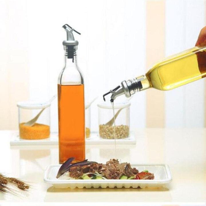 1pc Glass Oil Dispenser Bottle