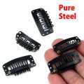 10 Wig Clips 10 Pieces/Set Black Hair Extension Clip 10 Wig Clips 10 Pieces/Set Black Hair Extension Clip. 