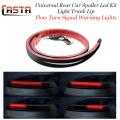 Universal Rear Car Spoiler Led Kit Light Trunk Lip - Flow Turn Signal ~ Trunk Spolier Light - 130cm - 12V. 