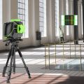 Laser Leveler Huepar 3x360 Cross Line  3D Self-leveling Three-Plane Alignment and Tiling Floor Green Beam Laser Tool, Switchable Vertical & Horizontal Lines, Li-ion Battery&Magnetic Pivoting Base S03DG-L. 