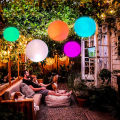 Glowing Beach Ball remote control LED light Swimming Pool Toy 13Colors Glow Ball. 