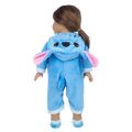 43 CM Outfits Cosplay for 17Inch Dolls Baby Born Doll Cute Jumpers Rompers Suit+Shoes Kid Girl Christmas Gift. 