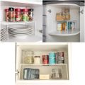 Kitchen Accessories Storage Inside Partition Cabinet Divider Desktop Rack Shelf Organizer. 