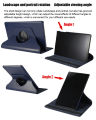For Samsung Galaxy Tab S 10.5 LTE (2014) SM-T800 SM-T805S SM-T805 Tablet Skins Protection Cover Fashion 360° Rotating Stand Casing Flip Folding Folio Leather Case. 