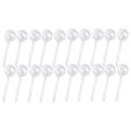 20 Pcs Plant Watering Bulbs Clear -Watering Globes Automatic Water Balls Device Vacation Houseplant Pot Bulbs. 
