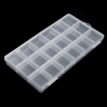 Transparent Storage Container Jewelry Box Clear Plastic Jewelry Organizer Box Earring Storage Organizer Display Case for Beads.. 
