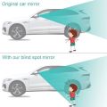 Cars Blind Spot Mirror RearView Mirror 360 Degree 1Pair Adjustable HD Glass Wide Angle Round Convex Mirror Car Vehicle Side Blindspot RearView Mirror. 