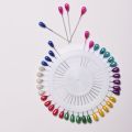 Hijab & Scarf Pins - 80 Pcs Small Head|Multi Color Pins Wheel Size 2 Inch Hijab Pins -Scarf Pins-Burka Pins-Stoller Pins (40Pins In Wheel). 