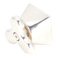 Rotating Keycap Aluminum Alloy Novelty Special Shape Universal Mechanical Keyboard AccessoriesClover Silver. 