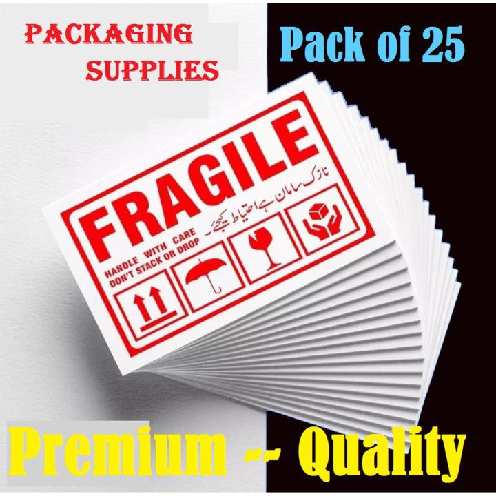 Fragile Stickers Handle With Care For Sensitive Products