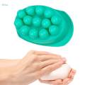 Silicone Massage Soap Model Epoxy Casting Cement Clay Model DIY Crafts 3D Soaps Making Handmade Soap Model for Pudding, Fondant, Cake. 