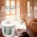 2021 Newest $100 Dollar Bill Toilet Paper Roll Novelty Gag Gift Dump Trump Creative Dollar Toilet Paper Roll Paper Toilet Tissue. 