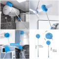 Evelots Ceiling Fan Duster-Both Sides-Static Microfiber Brush-Up To 9 Feet Reach. 