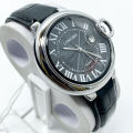 LONGBO Men's Watches 8811G Ballon Bleu Fashion Quartz Leather Straps Water Resistant Watch for Men. 