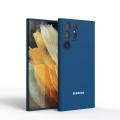 Official SamSung Galaxy S22 Ultra Silicone Cover, Blue. 