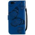 【ETOP】 FQY-TEC Oppo A57 case / Oppo A39 case / F3 Lite case / CPH1605 case / CPH1701 case,[Embossed Butterfly][Pu Leather]and[TPU]Wallet,Card slot,Support Case for Oppo A57 / Oppo A39 / Oppo F3 Lite (5.2 ). 
