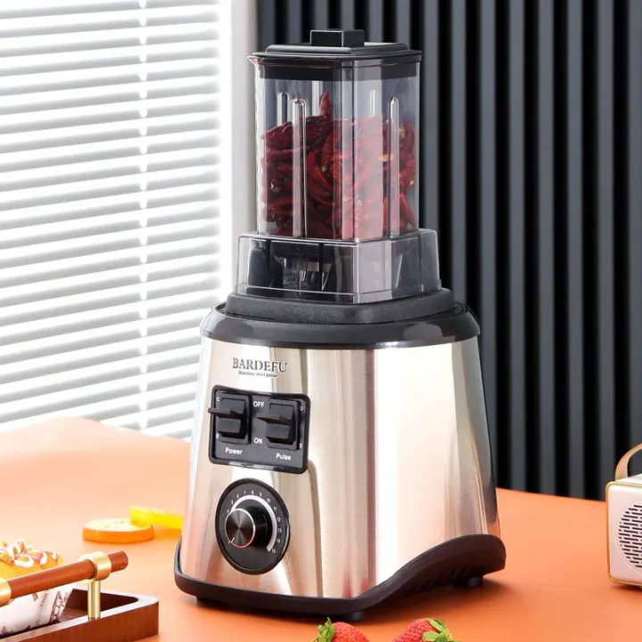 BARDEFU%20Durable%20Germay%20Made%20most%20powerfull%20Blender%7C3%20In%201%20Multifunctional%20Juicer%20%7C15%20Rotating%20Speed%20%7CStainless%20Steel%20Body%20%7CStrong%20And%20Powerfull%20motor%20%7C2.5%20Large%20Capacity%20and%20Unbreakable%20Jug%201000%20Ml%20with%20meat%20choper%20and%20grinder%20(SILVER)%20-%20Image%205