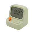 Retro Mini Handheld Game Machine Alarm Clock Kids Cute Digital Clock Multi Function Countdown Snooze Desk Table Clock Easy Install Easy to Use. 