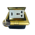 Clopal Golden Square Pop-Up Floor Multi + HDMI Socket With Box. 