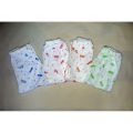 Pack of 4 Pcs - New Born Baby Trousers Set For Kids , Boys and Girls - Bottoms Pajamas For Unisex - (0-3 to 24 Months) Newborn Pajama. 