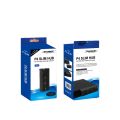 Super High Speed 4 In 1 USB Hub Suitable For Sony PlayStation 4 Slim PS4 Slim - black. 