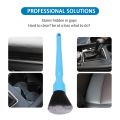 Super Soft Detail Brush,Car Cleaning Brush,Beauty Brush Set,Blue.. 
