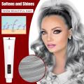 Frost Cream Neutral Hair Care Grey Hair Dye Cream Neutral Smoky Grey Punk Style 100ml Light Grey Silver Permanent Hair Color. 