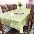 Dining Table Cover Sheet for 4, 6, 8, 10 and 12 Seater Table Sizes – Elegant Green Stylish Color. 